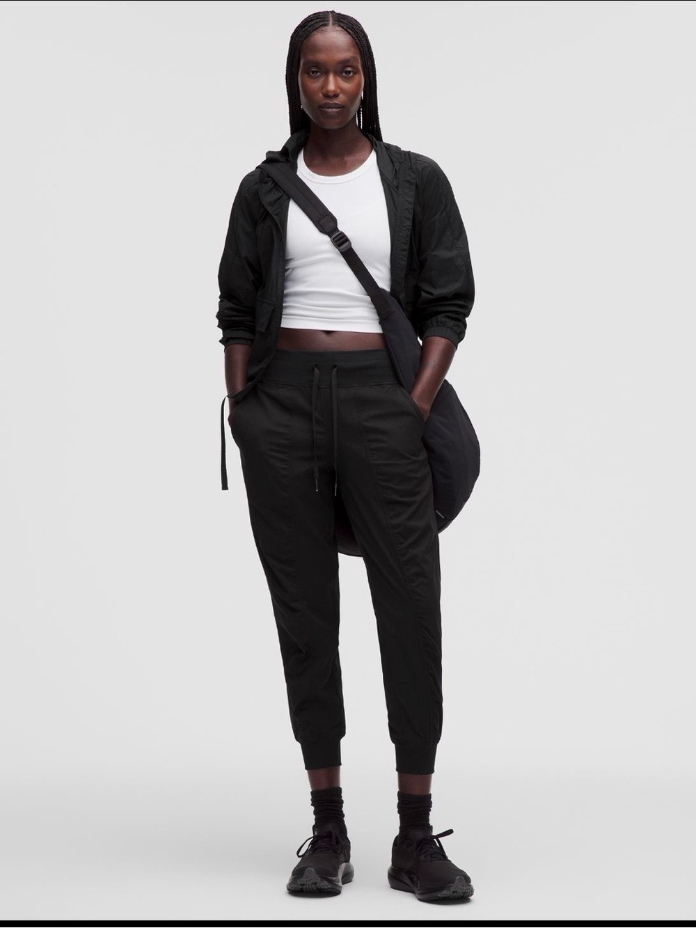 Lululemon Dance Studio Black Cropped Pants